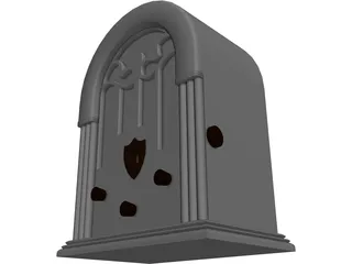 Magnadyn Radio 3D Model preview