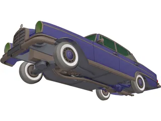 Mercedes-Benz 300 SE 3D Model preview