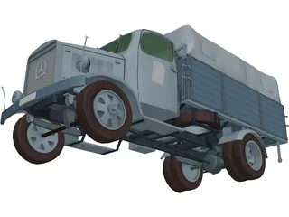 Mercedes-Benz L 3000 3D Model preview