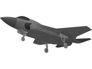 Lockheed Martin JSF F-35 3D Model preview