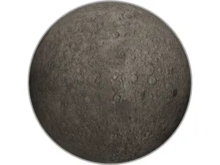Planet Mercury 3D Model preview