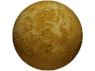 Planet Venus 3D Model preview