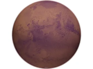Planet Mars 3D Model preview