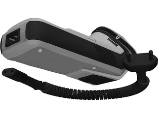 Philips 755 Electric Shaver 3D Model preview