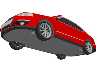 Volkswagen Passat 3D Model preview