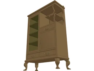 Sideboard 3D Model preview