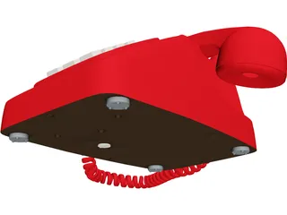 Telephone 3D Model preview