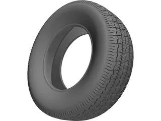 Tire 3D Model preview