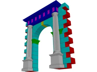 Arch 3D Model preview