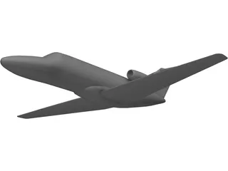 Cessna Citation Jet 3D Model preview