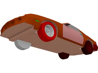 Chevrolet Berlinetta (1983) 3D Model preview