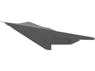 F-117 3D Model preview