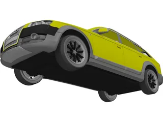 Audi Allroad (2007) 3D Model preview