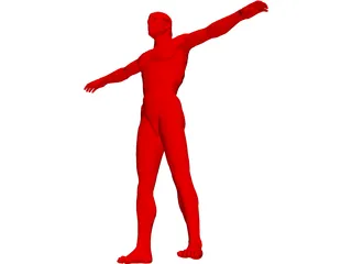 Man 3D Model preview