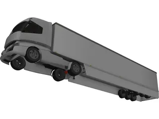 Renault Radiance Concept Truck 3D Model preview