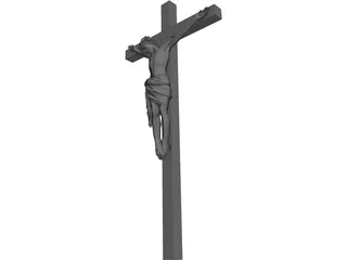 Crucifix 3D Model preview