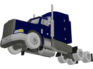 Peterbilt 3D Model preview