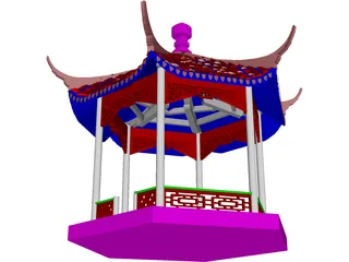 Pavilion 3D Model preview