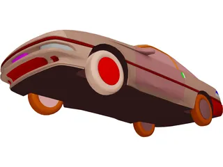 Ford Probe (1989) 3D Model preview