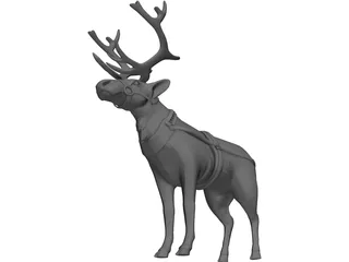 Reindeer 3D Model preview