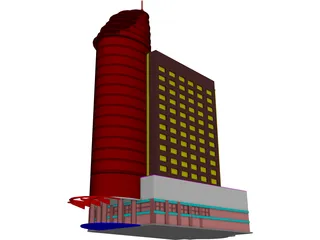 Building Office 3D Model preview