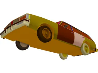 Oldsmobile Cutlass Cruiser (1983) 3D Model preview