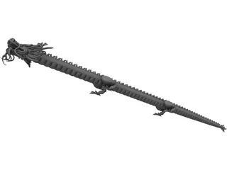 Dragon 3D Model preview