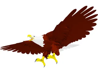 Eagle 3D Model preview