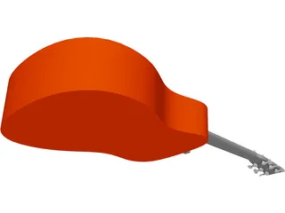 Guitar 3D Model preview