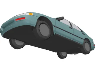 Honda Accord (1997) 3D Model preview