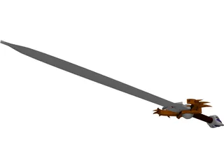 Sword 3D Model preview