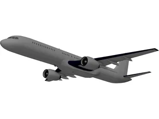 Boeing 757 3D Model preview
