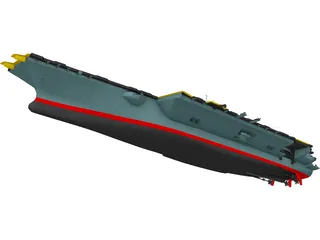 CVN-65 Enterprise 3D Model preview