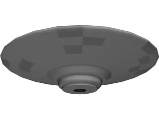 Flying Saucer 3D Model preview