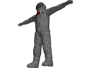 Astronaut 3D Model preview