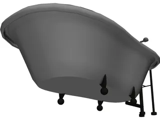 Bathtub 3D Model preview