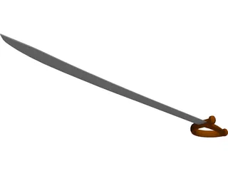 Sword 3D Model preview