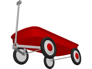 Wagon 3D Model preview