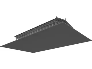 Parthenon 3D Model preview