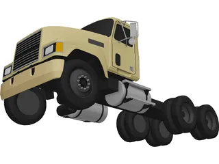 Mack CH613 (1993) 3D Model preview