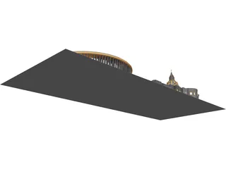 St. Peter's Basilica 3D Model preview