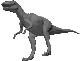 Acrocanthosaurus 3D Model preview