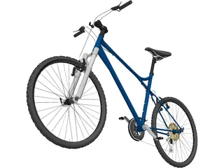 Bike Cross 3D Model preview