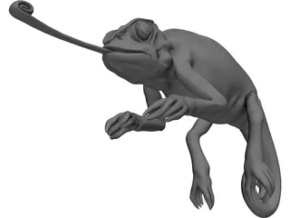 Chameleon 3D Model preview