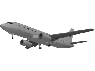 Boeing 737-700 [+Interior] 3D Model preview