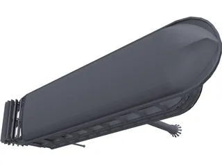 Boat 3D Model preview