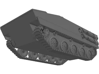 AMX-10P French IVF 3D Model preview