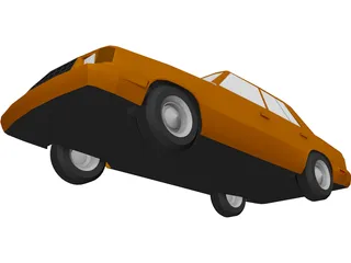 Plymouth Reliant (1985) 3D Model preview