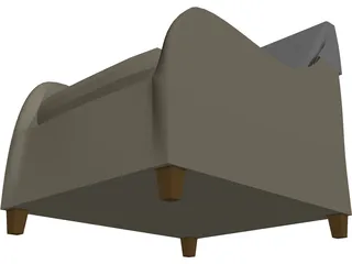 Armchair 3D Model preview