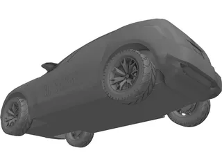Infinity Triant Concept 3D Model preview